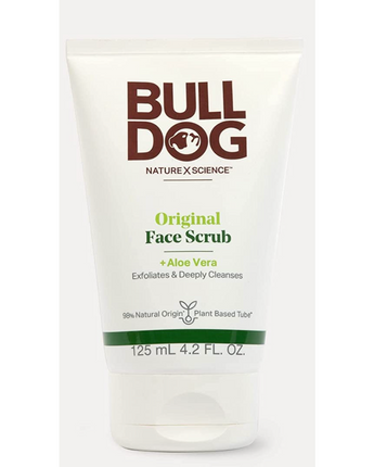 Bulldog Mens Skincare and Grooming Original Face Scrub, 4.2 Fluid Ounce