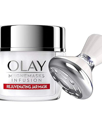 Olay Magnemasks Infusion - Korean Skin Care Inspired Deep Hydration, Rejuvenating Face Mask for Fine Lines & Sagging Skin - Starter Kit