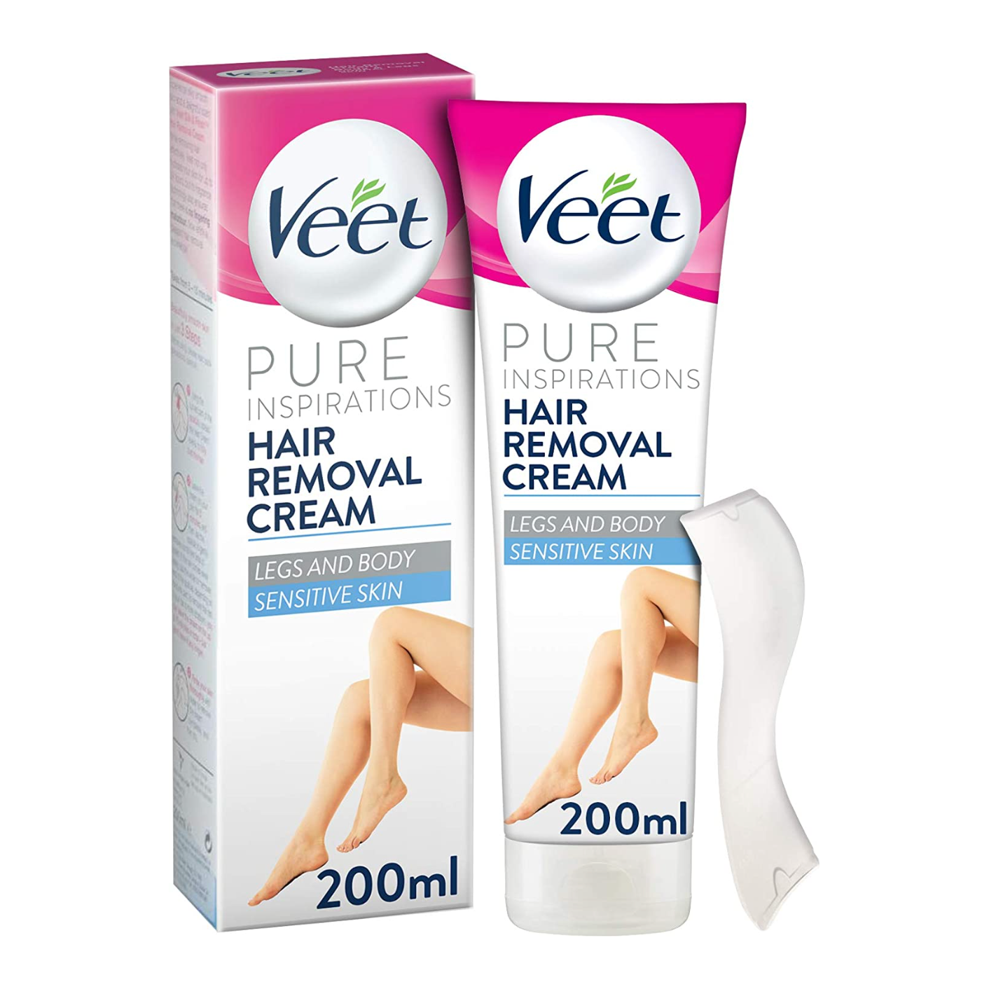 Veet Hair Removal Cream Sensitive Skin with Aloe Vera & Vitamin E (200ml)