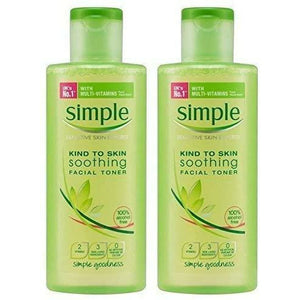 Simple Soothing Facial Toner, for Naturally Healthy Looking Skin, 6.76 Ounce