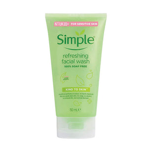 Simple Kind to Skin Refreshing Facial Wash Gel ,150 ml (5 Ounce)