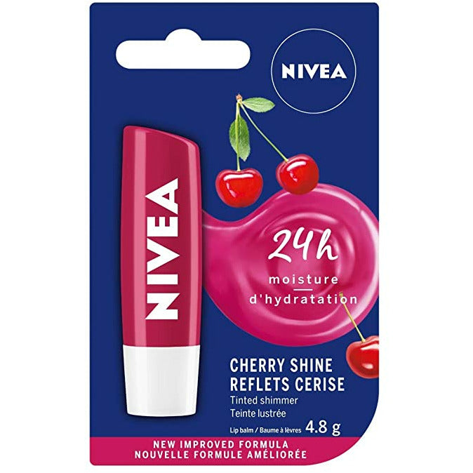 Nivea Lip Care Fruity Shine Cherry 4.8g Unboxed