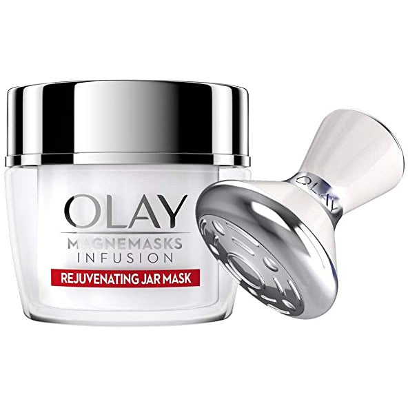 Olay Magnemasks Infusion - Korean Skin Care Inspired Deep Hydration, Rejuvenating Face Mask for Fine Lines & Sagging Skin - Starter Kit