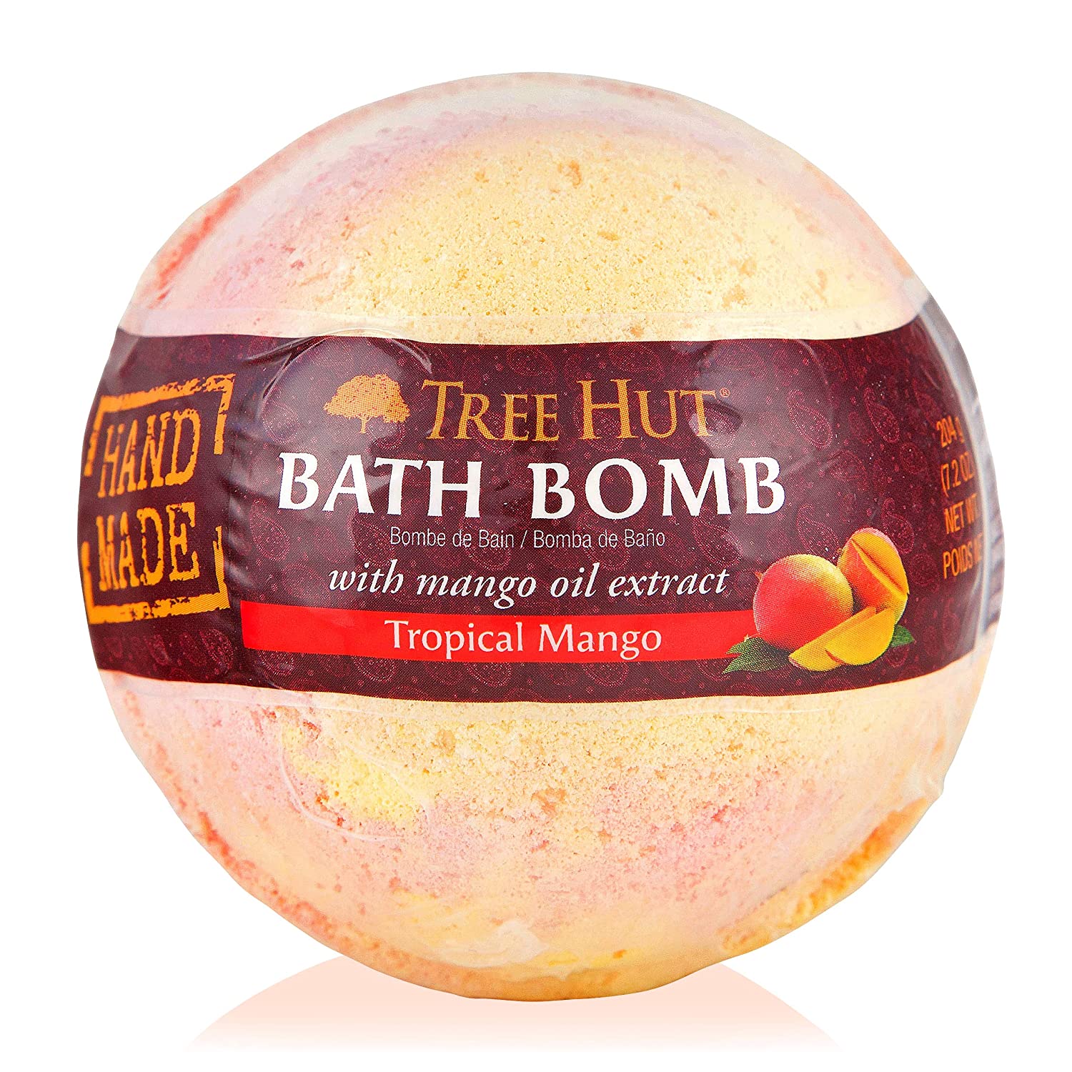 Tree Hut Bath Bomb Tropical Mango