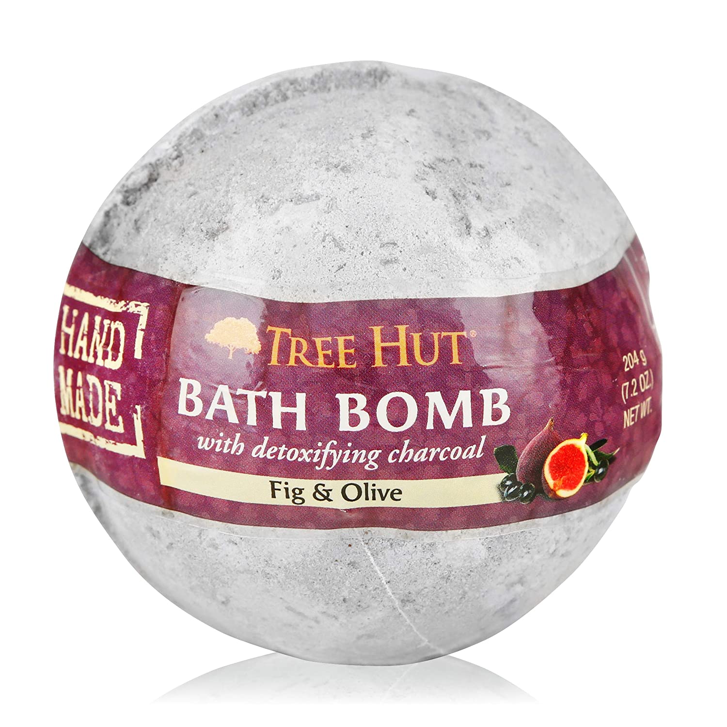 Tree Hut Bath Bomb Charcoal Fig & Olive