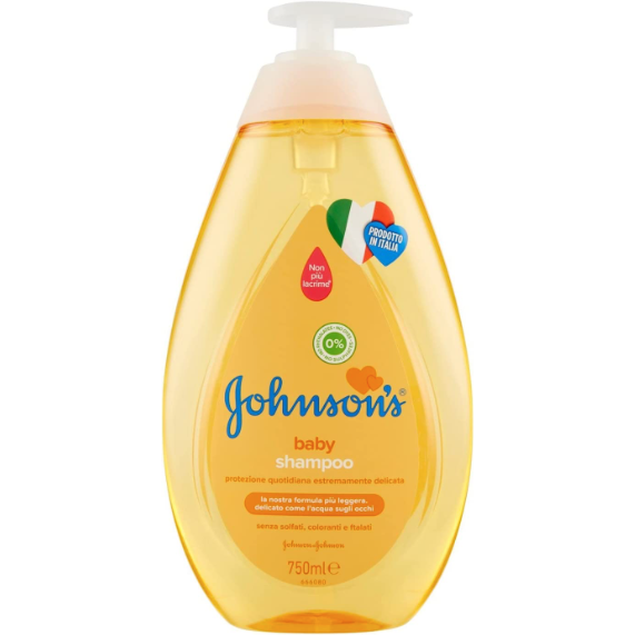 Johnson's Baby Shampoo Regular pump 750ml